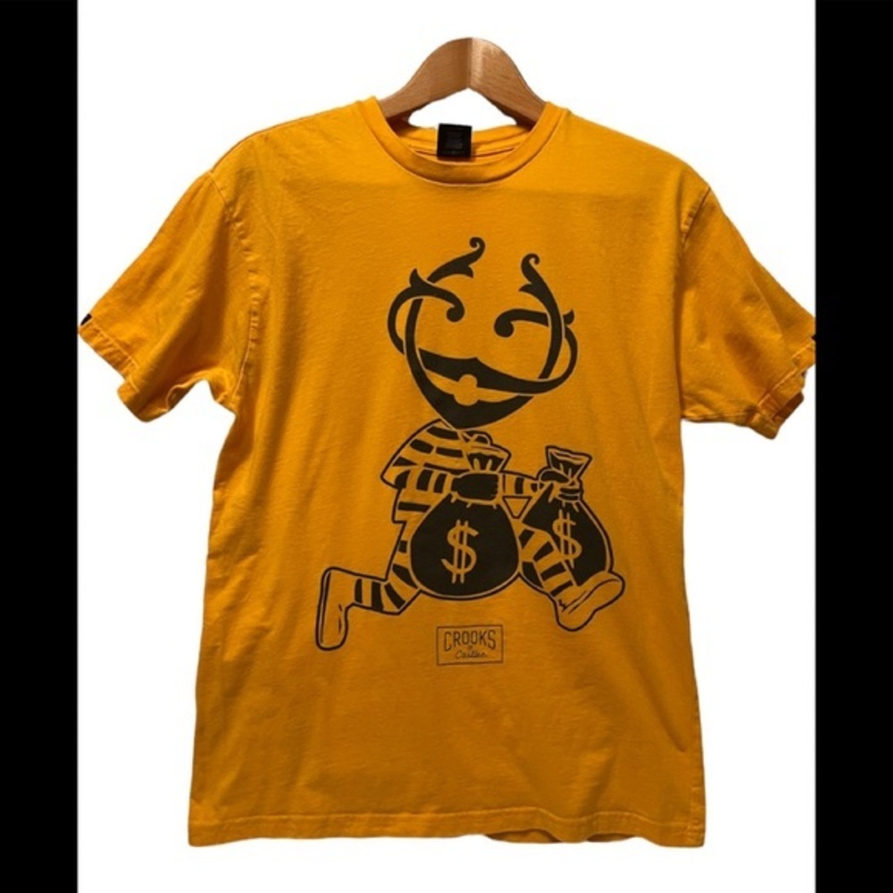 Crooks‎ & Castles Yellow Tee